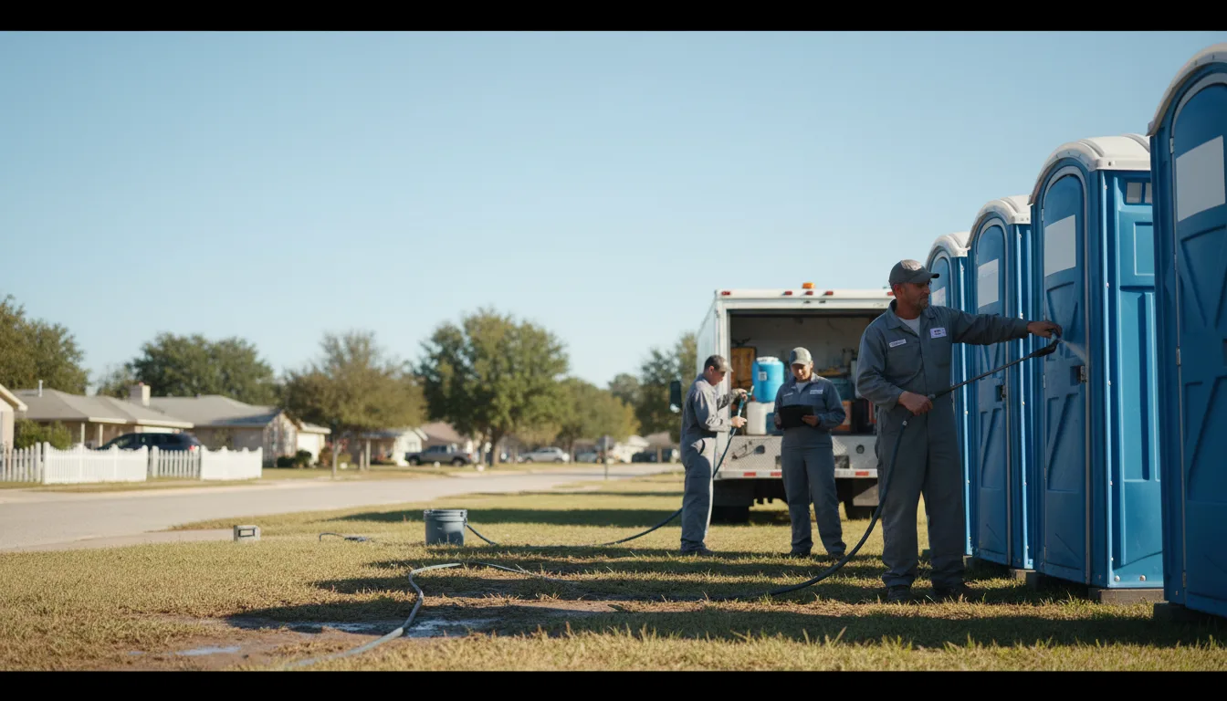 Long-Term Portable Toilet Rental in Augusta, KS near me